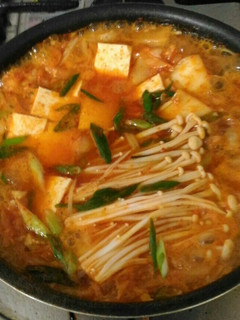 Foto resep Sup kimchi (kimchi-jjigae)