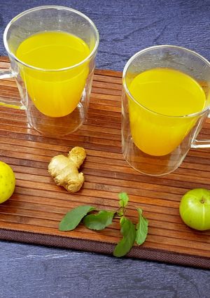 A picture of Immunity Boosting Kadha.