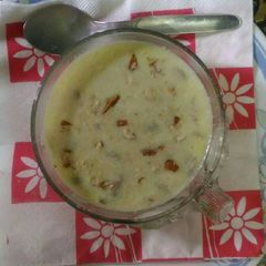 A picture of Semolina(sooji) kheer.