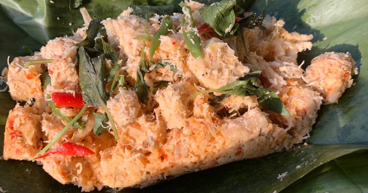 Botok tempe teri kemangi