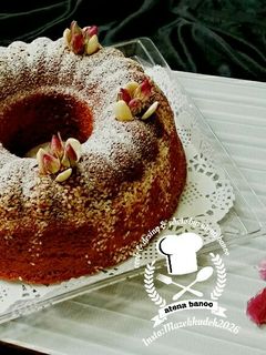 عکسی از دستور کیک شیره خرما آتنا