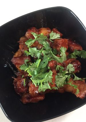 รูปของ หมูสามชั้นต้มโค้ก