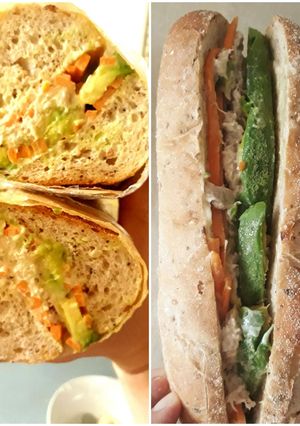 Foto resep Simple Tuna Mayo Sandwich