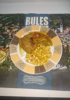 Una foto de Bondiola de cerdo agridulce