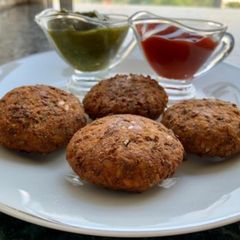 A picture of Moong dal kebabs.