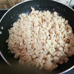 A picture of Aval Poha Puttu.