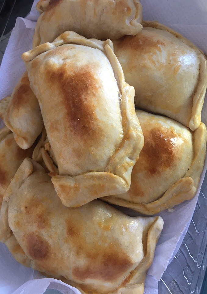 Una foto de Empanadas Camarón Queso al Horno