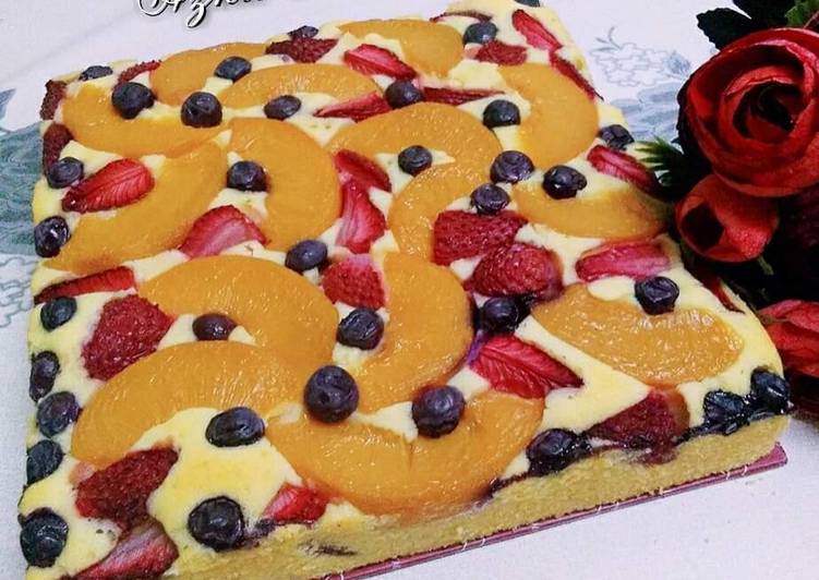 Arahan Buat 🥀pastry fruirt cake🥀 yang Sedap