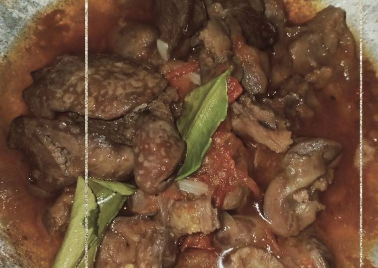 Bumbu Spicy Hearts (Rica Rica Hati Ampela) | Cara Membuat Spicy Hearts (Rica Rica Hati Ampela) Yang Lezat Sekali