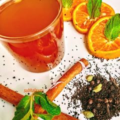 A picture of Orange tea.