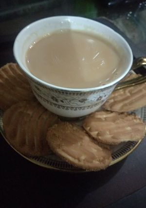 A picture of Masala tea.