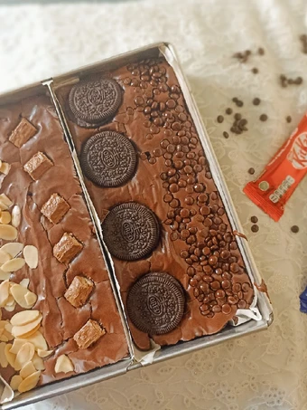 Langkah Mudah untuk Membuat Resep Fugdy Brownies - Shiny Crust yang Menggugah Selera Anti Ribet, Mantap