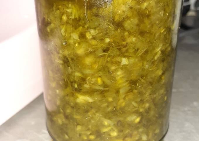 Sambel Ijo Stok Awet Berbulan Bulan