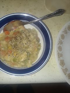 A picture of Devilsnew Chicken n' Dumplings.