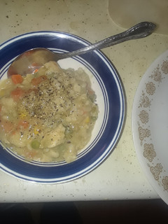 A picture of Devilsnew Chicken n' Dumplings.