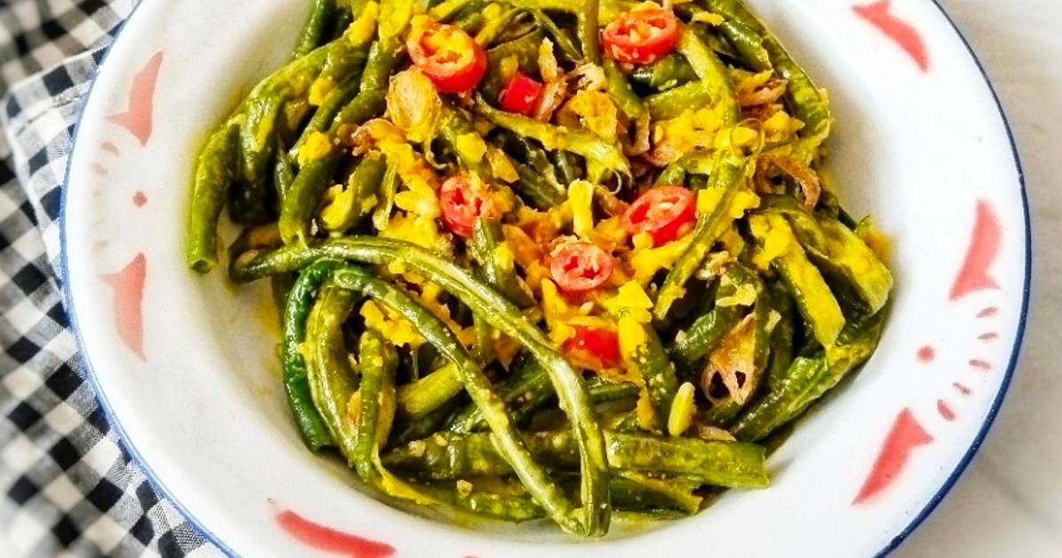 Resep Jukut Bejekplecing Kacang Panjang Khas Bali Dengan Bahan Sederhana