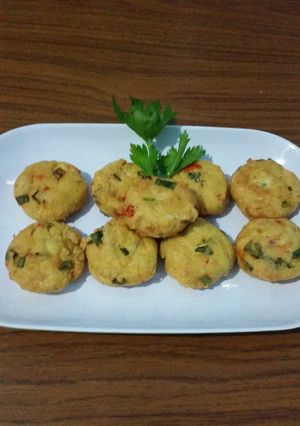 Foto resep Perkedel Tahu pedas