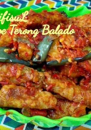 Foto resep Tempe Terong Balado