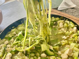 Zucchini con tofu