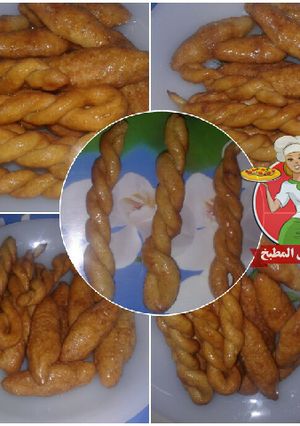 صورة لوصفة الشباكية - صوابع زينب -حلى السميد