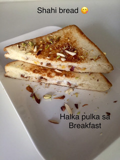 A picture of Shahi bread.