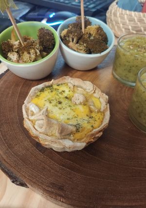 Une photo de Mini quiches express