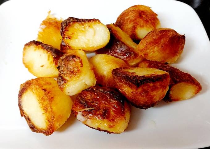 My Crisp Roast Potatoes 🥰#Sidedish