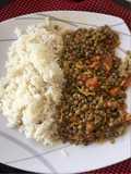 Lentejitas a la norteña (Perú)
