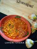Lahori chana dal