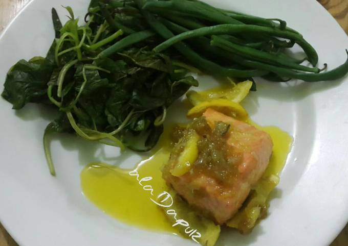 Resep Salmon Steak Oleh Ajar Ajar Cookpad