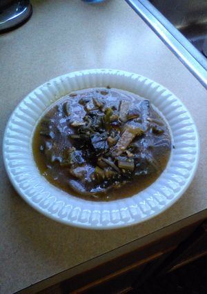 A picture of Yum Yum's Soup.