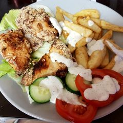 A picture of My Take on KFC Chicken.☺️.