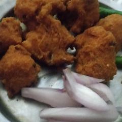 A picture of Moong Dal bhajiya.