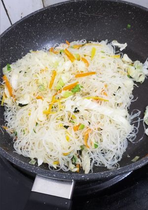 Foto resep Bihun jagung sayur