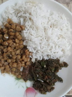 A picture of 3 Colour Meal Dal Chawal.