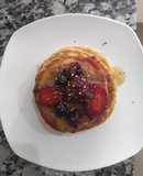 Pancakes de Avena y coco rallado