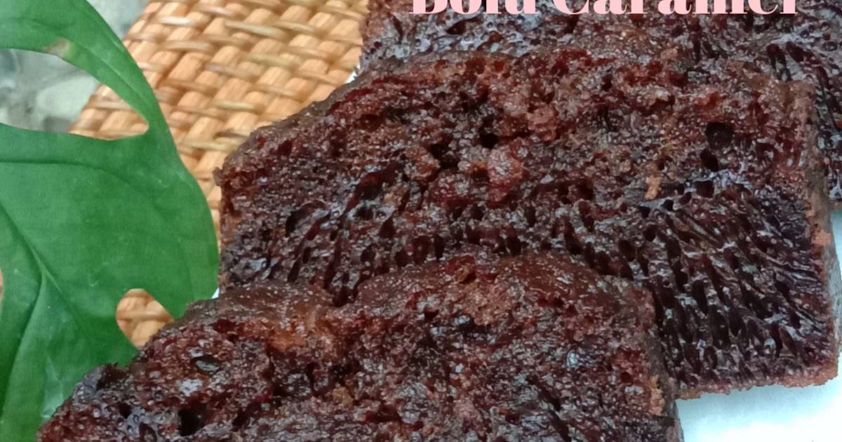 Resep 32. Bolu Caramel (Sarang Semut) oleh Erlyn Bukhori ...