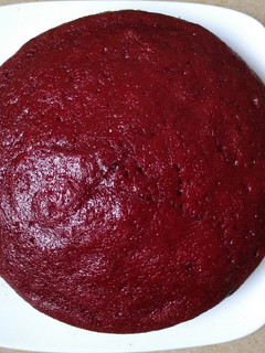 A picture of Red velvet cake.