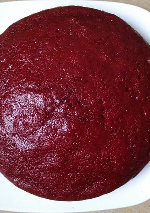 A picture of Red velvet cake.