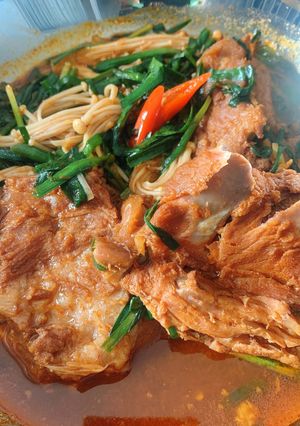 รูปของ แกงเผ็ดกระดูกซุปบูลโกกิโคชูจัง🌶🍖 style by barbie👩🏼🍳