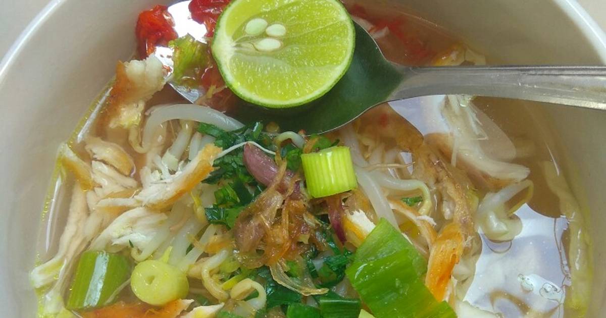 Resep Soto Ayam Kuah Bening Oleh Tikaith - Cookpad