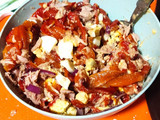 Ensalada de pimientos rojos