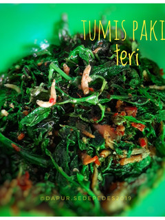 Foto resep Tumis Pakis Teri