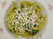 Una foto di pasta menta