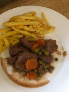 Una foto de Ternera en salsa
