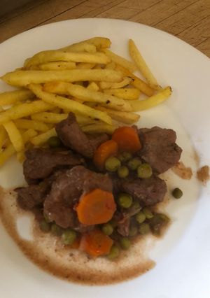 Una foto de Ternera en salsa