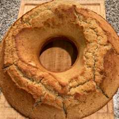 Una foto de Queque de plátano sin gluten