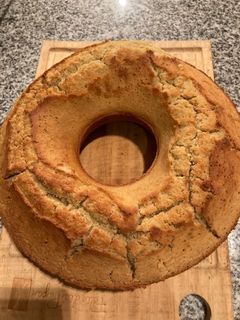 Una foto de Queque de plátano sin gluten