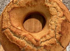 Una foto de Queque de plátano sin gluten