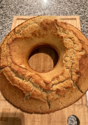 Una foto de Queque de plátano sin gluten
